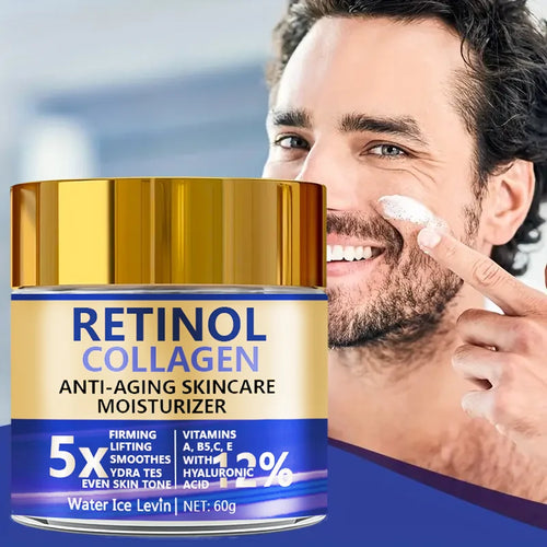 Crema Facial Water Ice Levin: Retinol + Colágeno